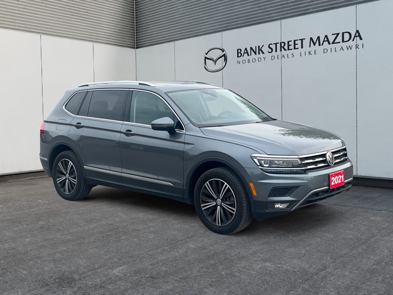 2021 Volkswagen Tiguan Highline 4MOTION - Low Mileage - Clean CarFax - Dealer Serviced