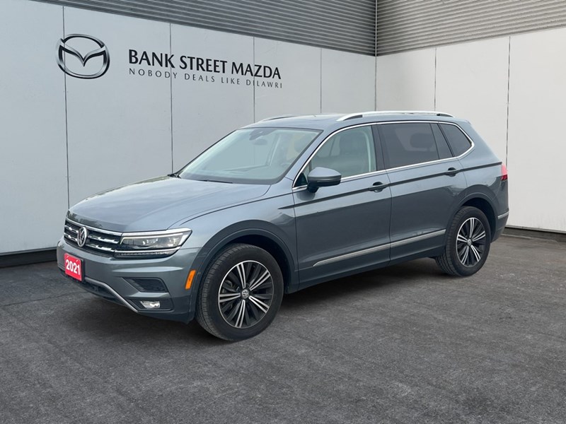 2021 Volkswagen Tiguan Highline 4MOTION - Low Mileage - Clean CarFax - Dealer Serviced