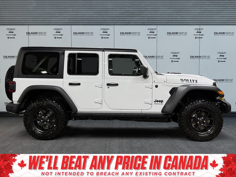 2026 Jeep Wrangler Willys 4 Door 4x4 V6