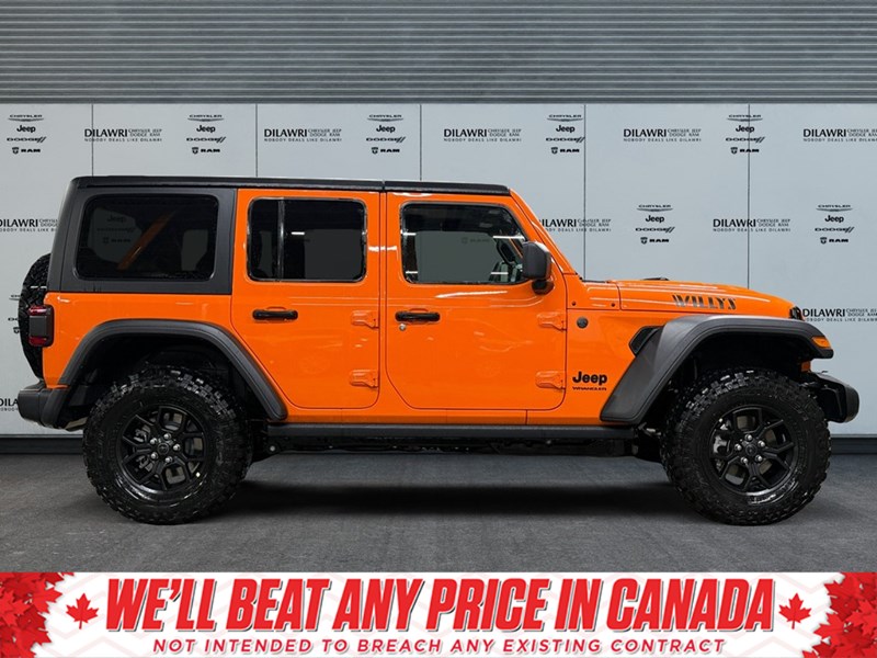 2026 Jeep Wrangler Willys 4 Door 4x4 V6