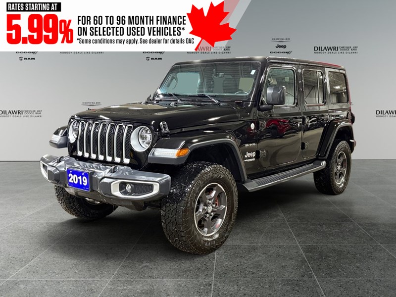 2019 Jeep Wrangler Unlimited Sahara 4x4