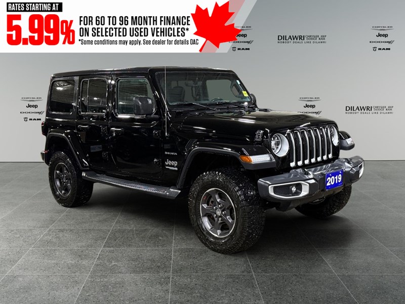 2019 Jeep Wrangler Unlimited Sahara 4x4