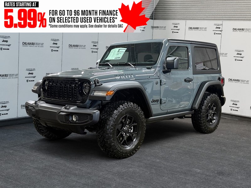 2025 Jeep Wrangler Willys 2 Door 4x4