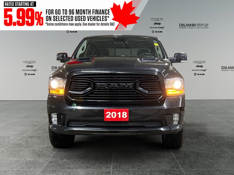 2018 RAM 1500 Sport 4x4 Crew Cab 5'7" Box *Ltd Avail*