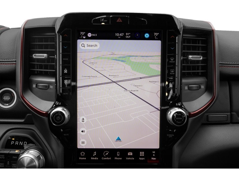 2027 RAM 1500 Rebel 4x4 Crew Cab 5'7" Box Interior Shot 8