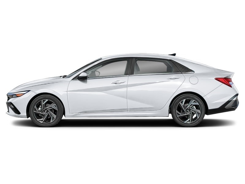 2026 Hyundai Elantra HEV Luxury Sedan Atlas White  Shot 2