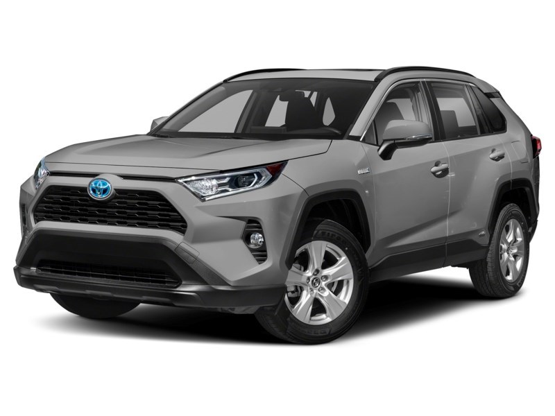 2021 Toyota RAV4 Hybrid Hybrid XLE AWD Silver Sky Metallic  Shot 7