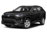 2021 Toyota RAV4 Hybrid Hybrid XLE AWD Midnight Black Metallic  Shot 14