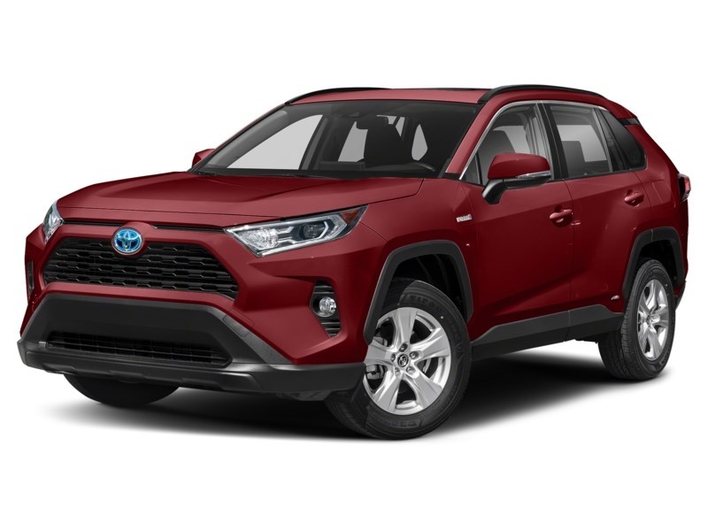 2021 Toyota RAV4 Hybrid Hybrid XLE AWD Ruby Flare Pearl  Shot 20