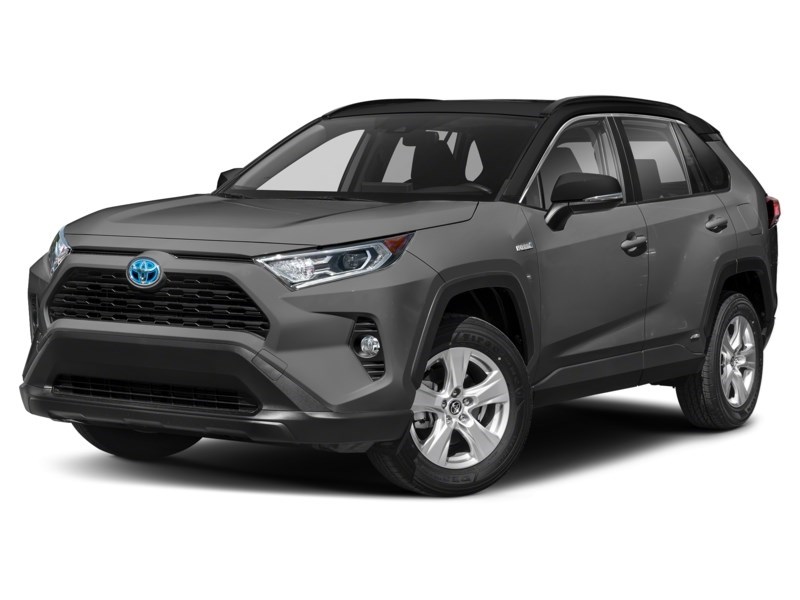 2021 Toyota RAV4 Hybrid Hybrid XLE AWD Magnetic Grey Metallic w/Black Roof  Shot 38