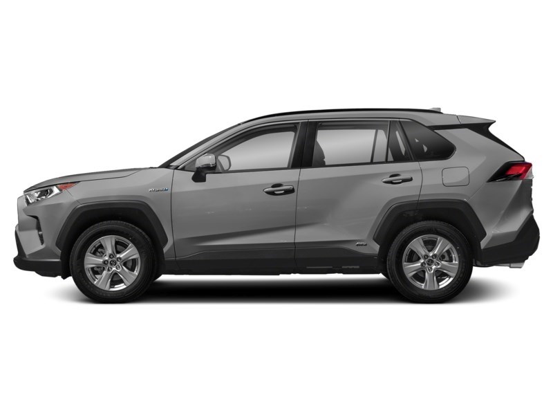 2021 Toyota RAV4 Hybrid Hybrid XLE AWD Silver Sky Metallic  Shot 9