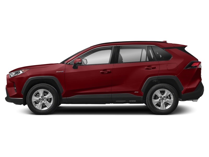 2021 Toyota RAV4 Hybrid Hybrid XLE AWD Ruby Flare Pearl  Shot 24