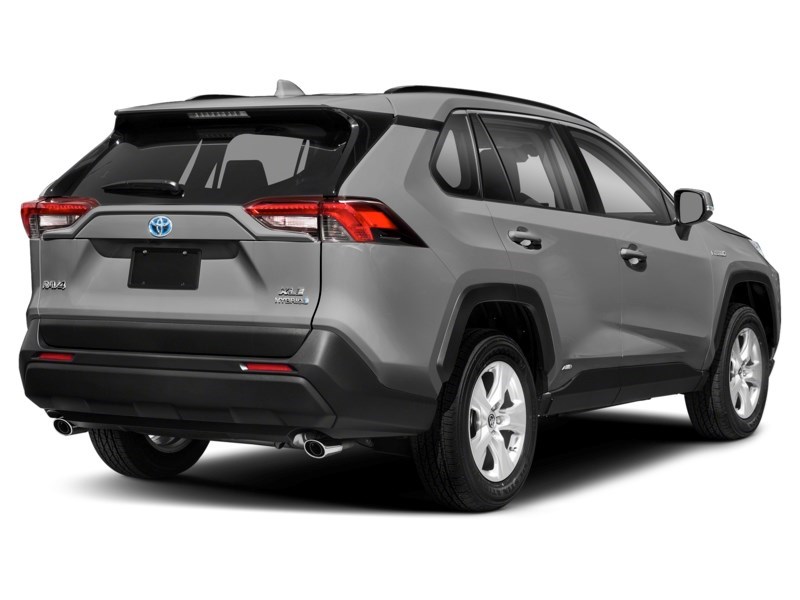 2021 Toyota RAV4 Hybrid Hybrid XLE AWD Silver Sky Metallic  Shot 8
