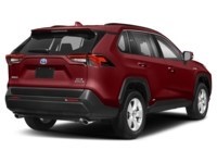 2021 Toyota RAV4 Hybrid Hybrid XLE AWD Ruby Flare Pearl  Shot 25