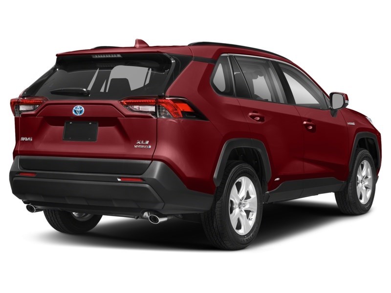 2021 Toyota RAV4 Hybrid Hybrid XLE AWD Ruby Flare Pearl  Shot 25