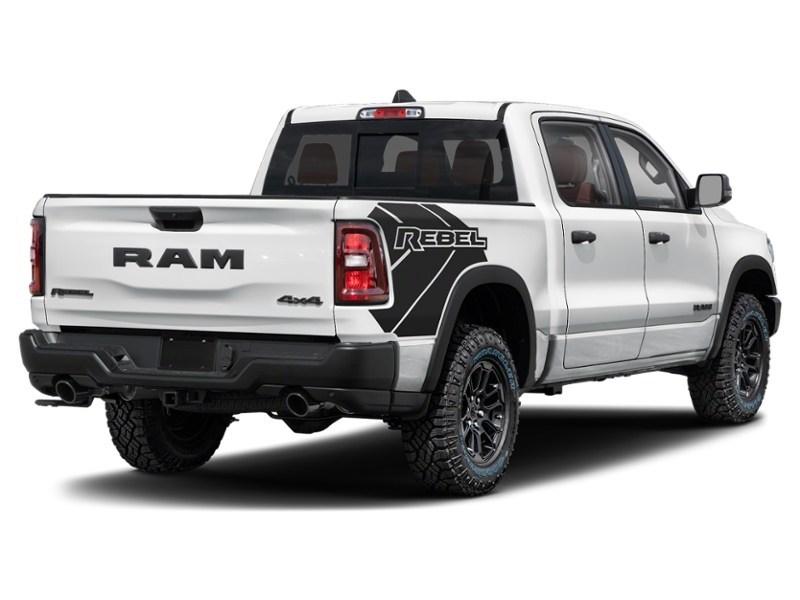 2027 RAM 1500 Rebel 4x4 Crew Cab 5'7" Box Bright White  Shot 2