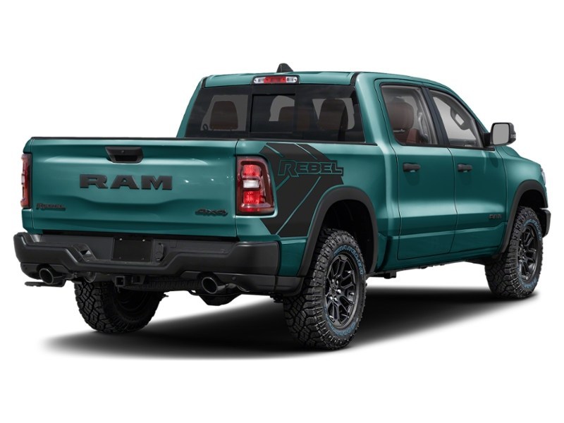 2027 RAM 1500 Rebel 4x4 Crew Cab 5'7" Box Serrano Green Metallic  Shot 21