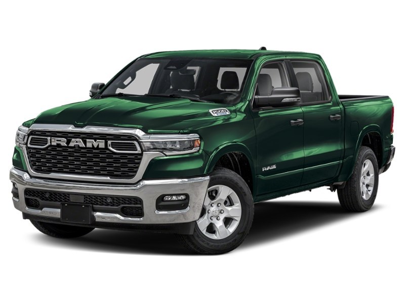 2027 RAM 1500 Big Horn 4x4 Crew Cab 5'7" Box Serrano Green Metallic  Shot 29
