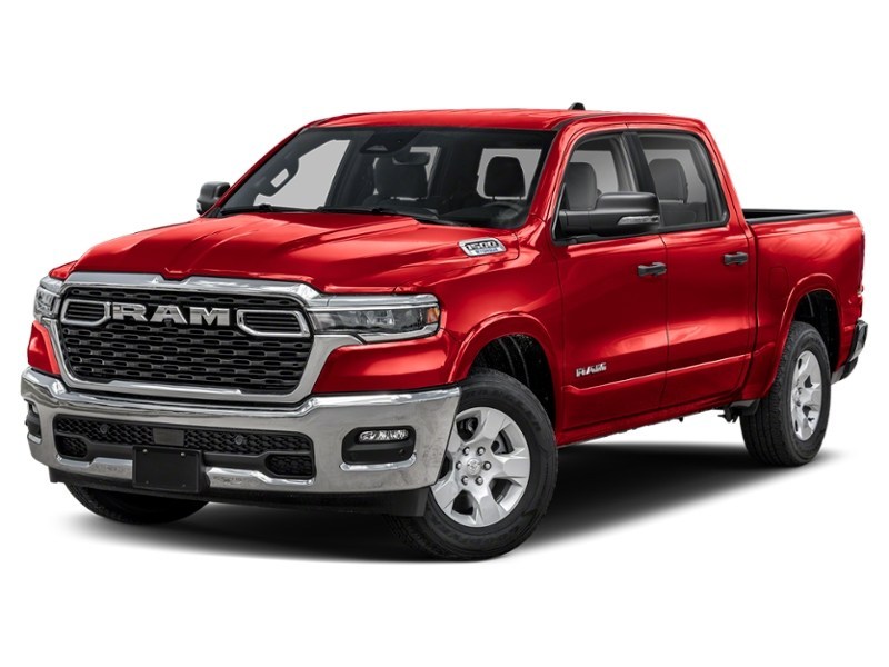 2027 RAM 1500 Big Horn 4x4 Crew Cab 5'7" Box Molten Red Pearl  Shot 35