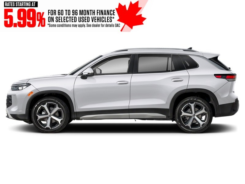 2026 Volkswagen Tiguan Comfortline 4MOTION Pure White  Shot 3